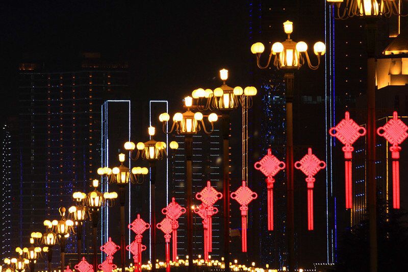 长沙-过年的街道2