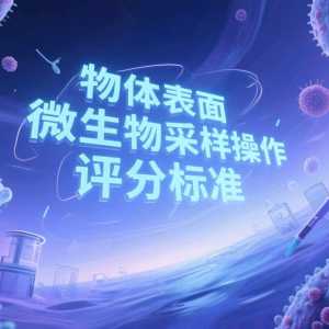 物体表面微生物采样操作评分标准